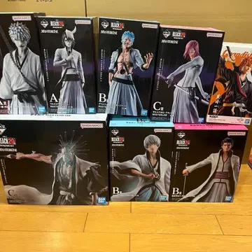 블리치 제일복권 피규어 묶음 판매 전 상품 미개봉 새상품