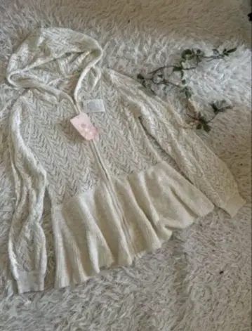 새상품 LIZ LISA & MY MELODY 후드 부착 가디건 L 사이즈