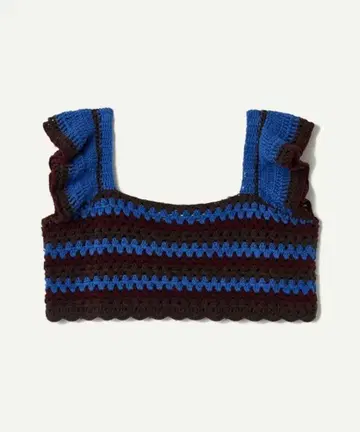 leinwande holiday crochet top 블루