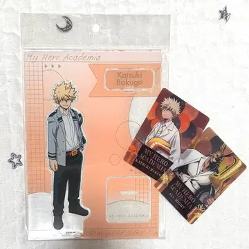 나의 히어로 아카데미아 에필로그 비주얼 아크릴 스탠드 바쿠고 카츠키