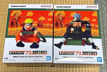 NARUTO 72 시리즈 나루토 & 카카시 피규어 2종 세트