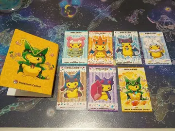 포켓몬 센터 피카츄 스티커 7개 세트