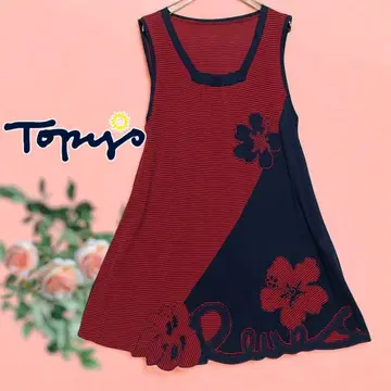 TOPYS 토피즈 아틀리에 인형 튜닉 하이비스커스 패턴 40