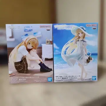 BANDAI 옆집 천사님 시이나 마히루 피규어 2종 세트