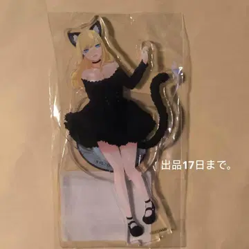 사신 영감님과 검은 메이드 앨리스 쿠지라 아크릴 스탠드 고양이 귀 앨리스