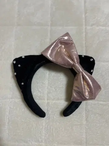 유니버셜 헬로키티 키티 벨로아 머리띠