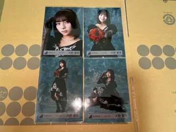 히나타자카46 오노 마나미 블랙 드레스 의상