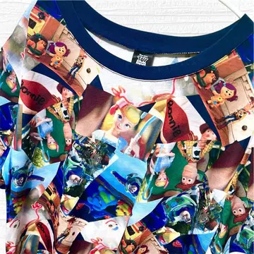 [빅 T] TOY STORY 토이스토리 실사 올 패턴 T셔츠