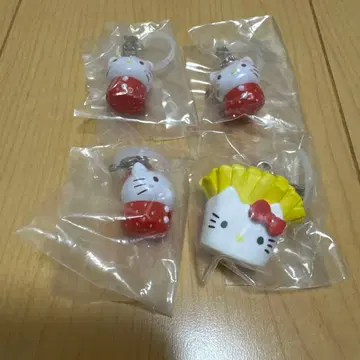 헬로키티 메지루시 액세서리 4개 세트