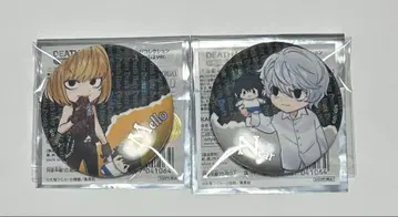 DEATH NOTE 데스노트 봉제 인형과 함께 캔뱃지 멜로 니아