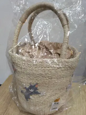 톰과 제리 바스켓백 미사용 새상품