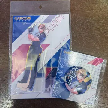 레온 캔뱃지 아크릴 스탠드 바이오하자드