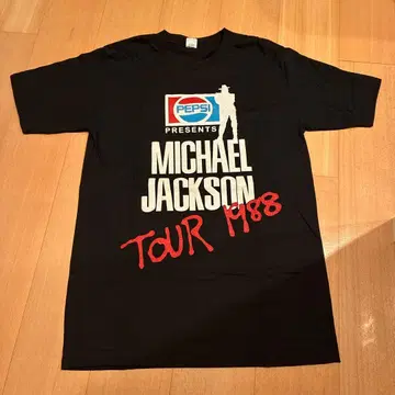Michael Jackson Tour 1988 T셔츠