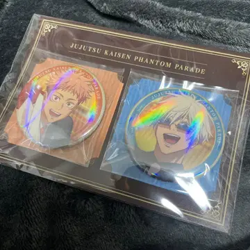 주술회전 캔뱃지 세트 이타도리 유우지&고죠 사토루