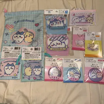 치이카와 다이소 세트 2 치이카와 하치와레 토끼 모몽가