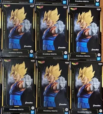 드래곤볼Z 베지트 피규어 6개 묶음 판매