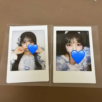 마스다 아야노 마카롱 의상 폴라로이드 2장 세트