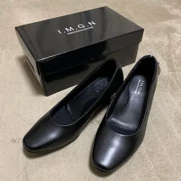 I.M.G.N 블랙 힐 펌프스 22.5cm