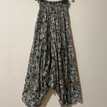 레이첼 코미 꽃무늬 하이웨스트 사루엘 팬츠