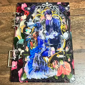 블랙 시커 원화 디자인 A5 바스락 노트 수첩 씰북 바인더