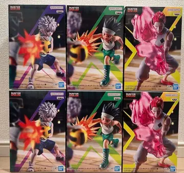 헌터헌터 그리드 아일랜드 편 곤 키루아 히소카 6체 세트