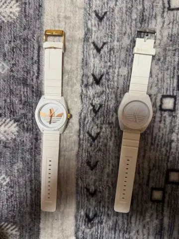 adidas 화이트 워치 2세트