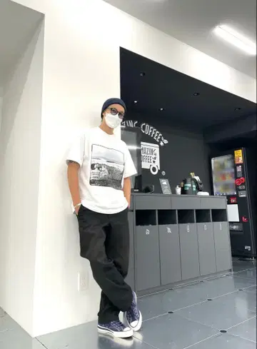 Steve Sherman RHC M 사이즈 T셔츠 TAKAHIRO 착용