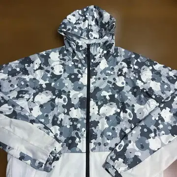 오클리 카모플라쥬 후드 부착 나일론 자켓 스컬 시리즈