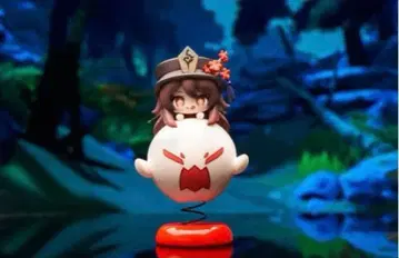 [미개봉] 원신 호두 SD 캐릭터 흔들흔들 스탠드 (해피 쉐이크)