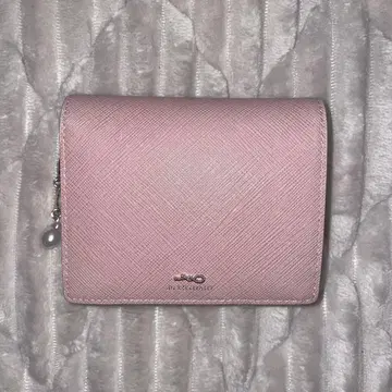 질 스튜어트 이단 접이식 지갑 핑크