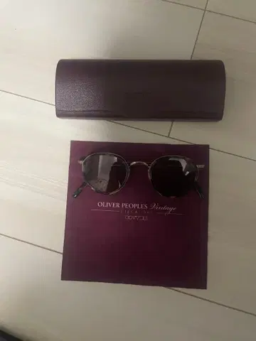 OLIVER PEOPLES Vintage CIRCA1987