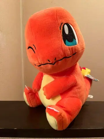 포켓몬스터 꼬리 봐봐! 엄청 큰 봉제 인형 리자드 포켓몬