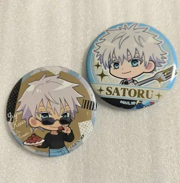 주술회전 스이파라 콜라보 캔뱃지 고죠