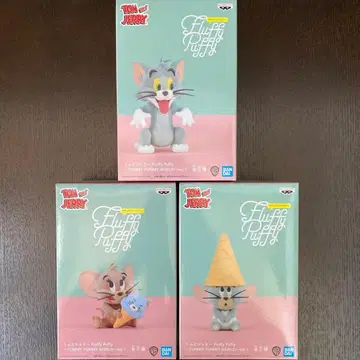톰과 제리 Fluffy Puffy 피규어 세트