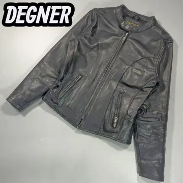 정가 4만 5천엔 DEGNER 데그너 싱글 라이더 자켓 소가죽 M