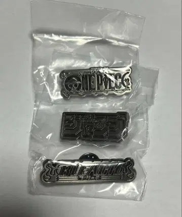 [ THE 점프샵 진보초 ] 타이틀 로고 핀 배지 컬렉션 3종 세트