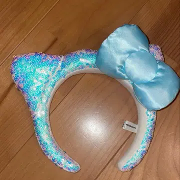 USJ 유니버셜 키티 머리띠 화이트