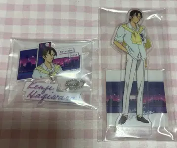 명탐정 코난 세가 럭키 쿠지 아크릴 스탠드 키링 하기와라 켄지 세트