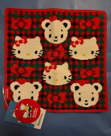 헬로키티 x 파미리아 타월 손수건