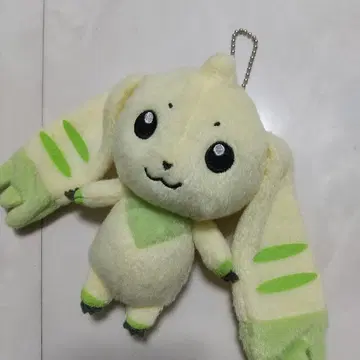 디지몬 테이머즈 가방에 달 수 있는 커다란 봉제 인형 마스코트 테리어몬