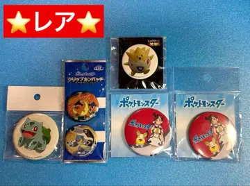 포켓몬 캔 배지 리자몽 거북왕 토게피 이상해씨 코하루와 원숭이