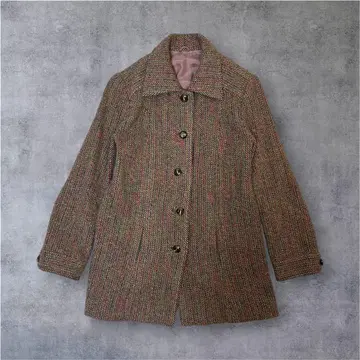 00s 빈티지 키미에 쇼와 레트로 코트 그런지 y2k