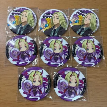 사카모토 데이즈 남코 캔뱃지 신가이 8종 세트