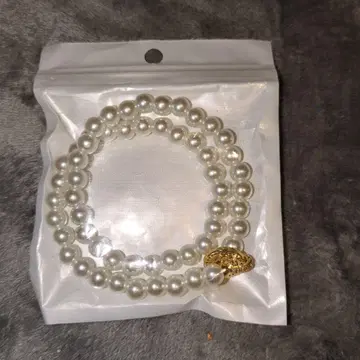 담수 진주 목걸이 골드 클로징 미개봉 새상품