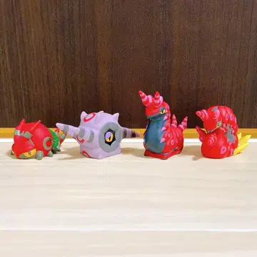 포켓몬 포켓몬 키즈 펜드라 펜드라 4체 세트 손가락 인형