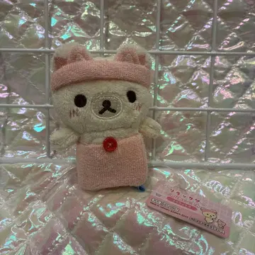 새상품 리락쿠마 코리락쿠마 테노리 봉제 인형 고양이 고양이탕