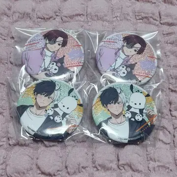 윈블레 산리오 캔뱃지 사쿠라바 하루카 스오우 슈토