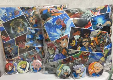 이나즈마 일레븐 온라인 복권 쿠션&캔뱃지 묶음 판매