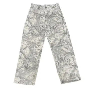 ZARA 추상 패턴 페인터 팬츠