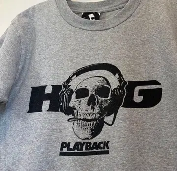 Hysteric Glamour PLAYBACK 스컬 T셔츠